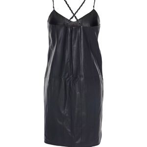 Armani Exchange Leather mini dress